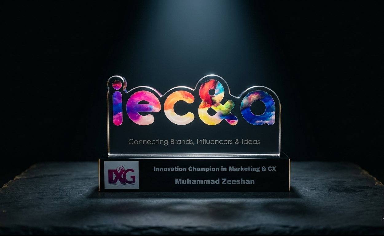 Innovation Champion in Marketing and CX 2025 trophy